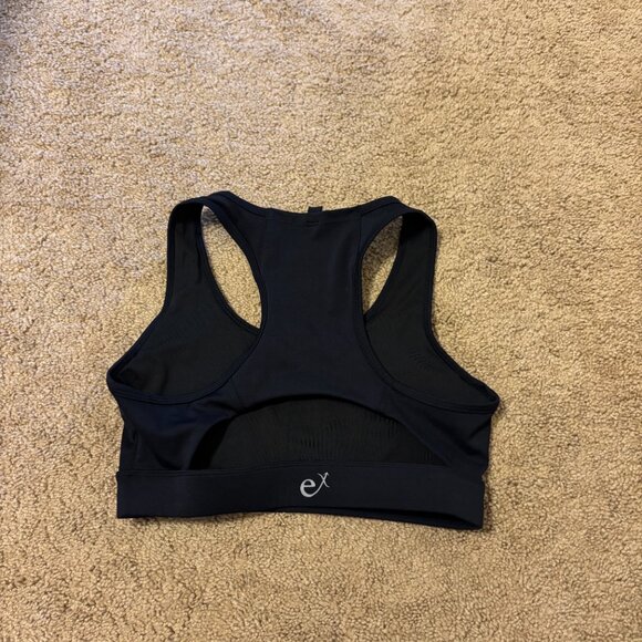 Expntl Midnight Black Sports Bra - Picture 2 of 2